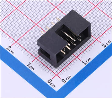 IDC连接器 2.54mm 每排P数:4 排数:2 KH-2.54PH180-2X4P-L8.9